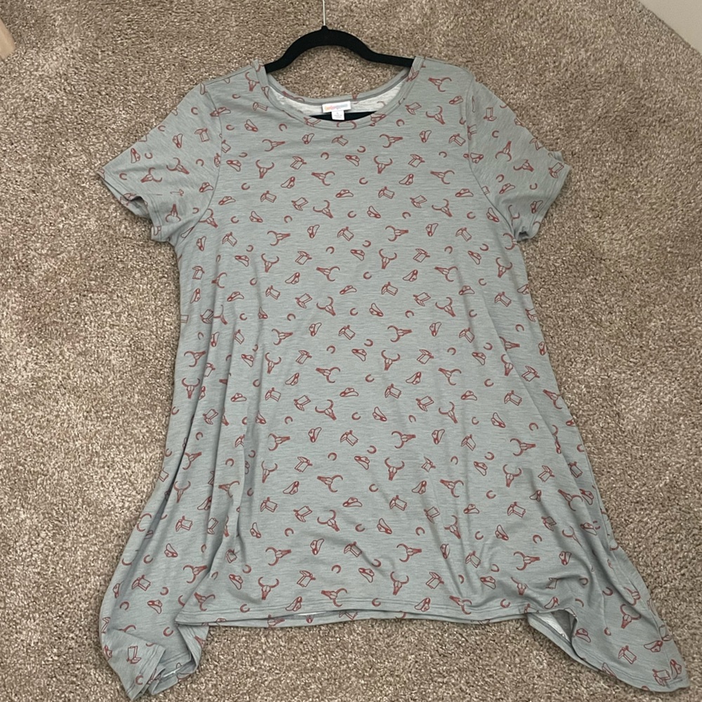 LuLaRoe Western Melissa Top